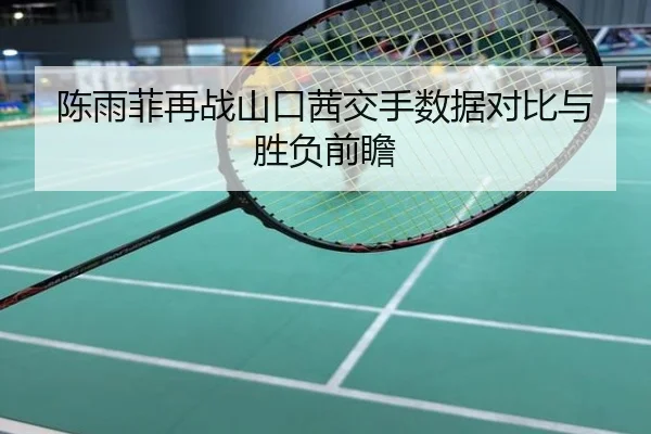陈雨菲再战山口茜交手数据对比与胜负前瞻
